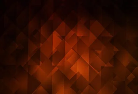 Dark Red vector texture in rectangular style. Stock Illustration