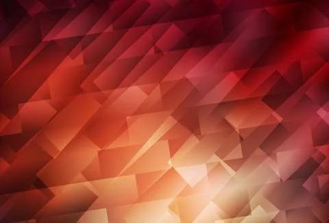 Dark Red vector texture in rectangular style. Stock Illustration