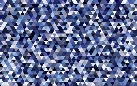 Dark Red vector triangle mosaic pattern. Colorful illustration in abstract st Illustrazione stock