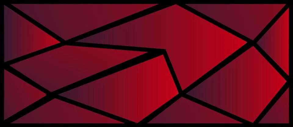 Dark red violet triangles abstract geometric artistic background Stock Illustration