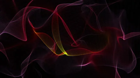 Dark red waves 스톡 동영상 39932891