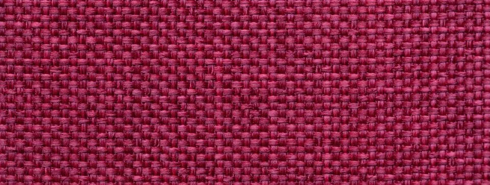 Dark red woven textile texture background, macro. Structure of wine fabric .. Stock Illustration