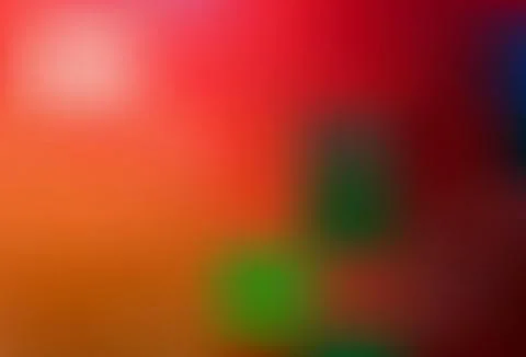Dark Red, Yellow vector blurred template. Illustration