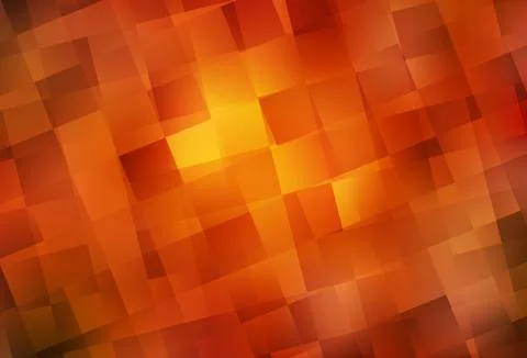 Dark Red, Yellow vector layout with lines, rectangles. Illustrazione stock