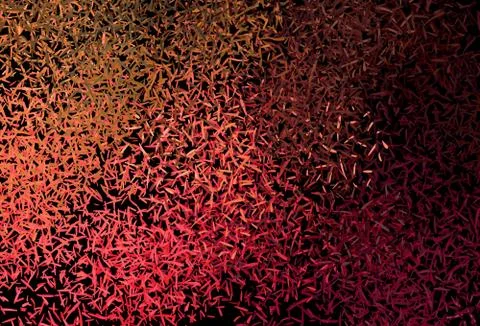 Dark Red, Yellow vector pattern with sharp lines. Stock Illustration