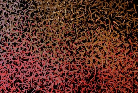 Dark Red, Yellow vector pattern with sharp lines. 스톡 일러스트