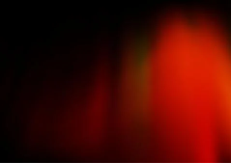 Dark Red, Yellow vector pattern with bubble shapes. Stock Illustration