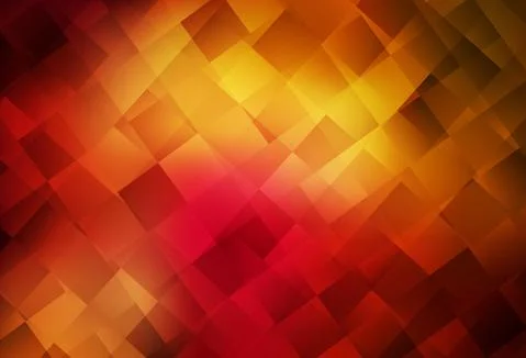 Dark Red, Yellow vector pattern in square style. イラスト素材