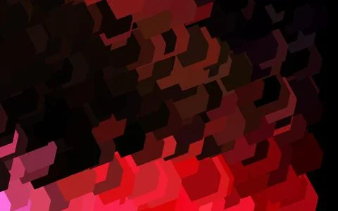 Dark Red, Yellow vector pattern in square style. 스톡 일러스트