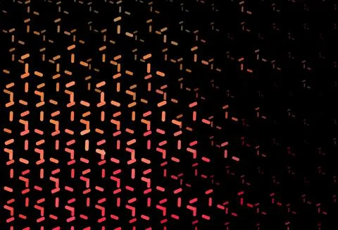 Dark Red, Yellow vector pattern with sharp lines. 库存插图