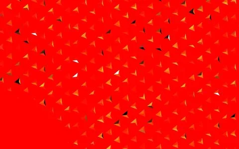 Dark Red, Yellow vector pattern with polygonal style. 스톡 일러스트