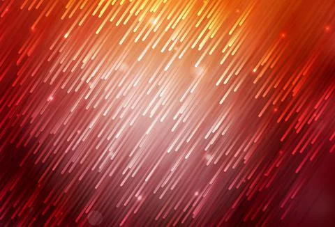 Dark Red, Yellow vector pattern with sharp lines. Illustrazione stock