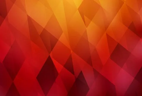Dark Red, Yellow vector texture in rectangular style. Stock Illustration