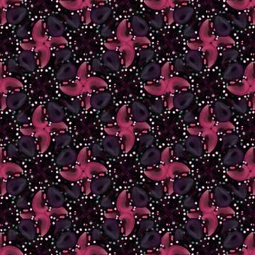 Dark refined luxury pattern Stock Illustration