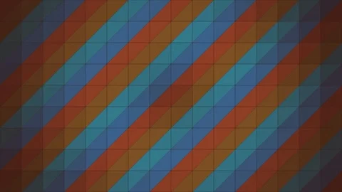 Dark Rich triangle geometric pattern background pulsing loop Stock Footage 342644497