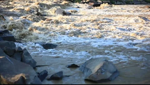 Dark river Stock Footage 7839181