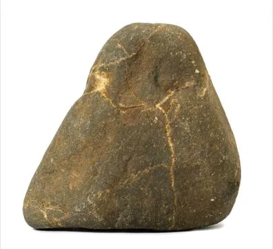 Dark river stone Foto stock