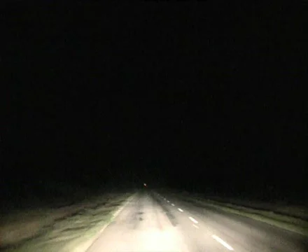 Dark Road on a Moor  Stock Footage 559662