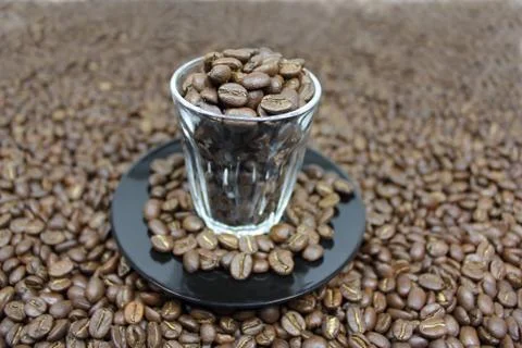 Dark roasted coffee Photos