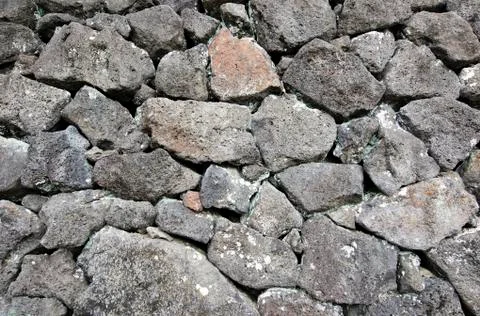 Dark rock wall Stock Photos