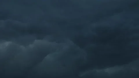Dark Rolling Rain Clouds 스톡 동영상 143563578