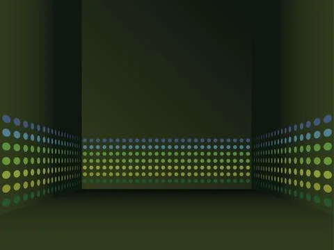 Dark room Stock Illustration