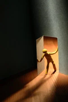 Dark room Stock Photos