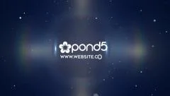Dark Rotate Technology Flared Rainbow Corporate Logo Sting Stock After Effects