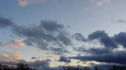 Dark Scary Clouds Time-Lapse 動画素材 151329234