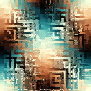 Dark scratch grunge texture. Pattern of spots, stains, ink, dots. Damaged Stock Illustration