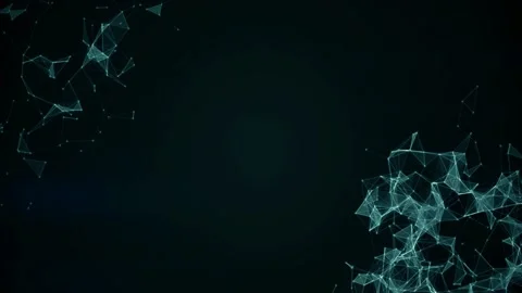 Dark screen with malachite animation, for presentations. Mockup. Video stock 197422204