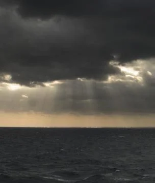 Dark sea Stock Photos