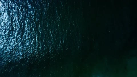 Dark Sea view from above. Video for the background Stock Footage 234049972