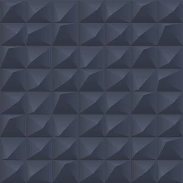 Dark seamless creative geometric pattern. Elegant repeatable black background Illustrazione stock