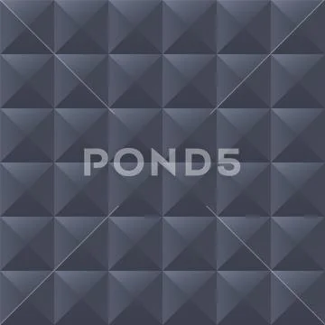 Dark seamless geometric pattern. Gray block repeatable background. Decorative 스톡 일러스트