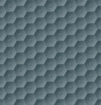 Dark seamless hexagon pattern background Stock-Illustration