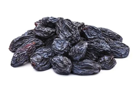 Dark seedless raisins Stock Photos
