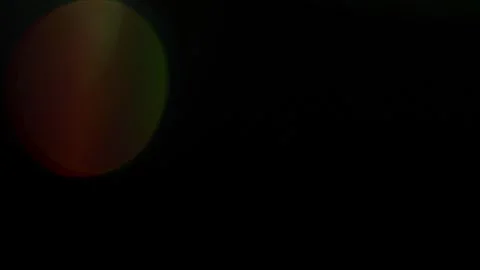 Dark seven-color light in the dark background on the left 스톡 동영상 309967923