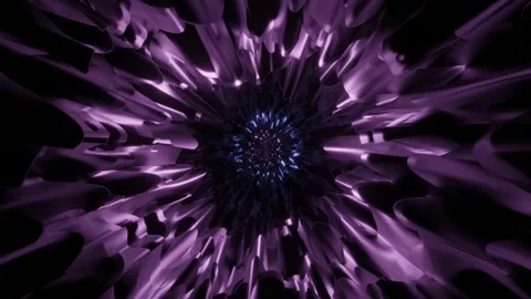 Dark Shadow Endless Motion Shaft 4k uhd 3d rendering vj loop Stock Footage 138307301