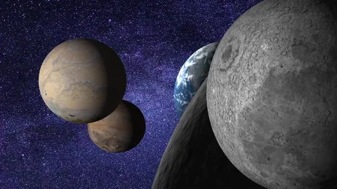 Dark side of the moon discoveries Stock Footage 86234481