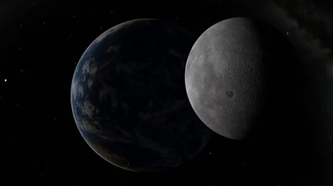 Dark side of the Moon Stock Footage 50195133