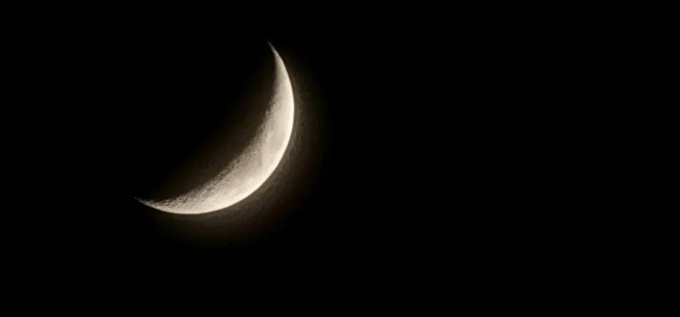 The dark side of the moon Stock Photos