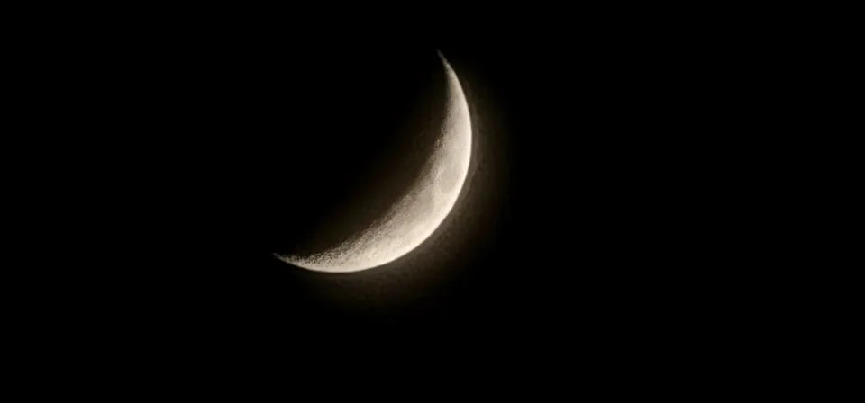 The dark side of the moon Stock Photos