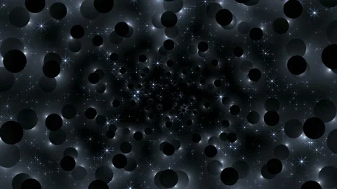 The dark side of the planets. Abstract animation. Contours exoplanets against Stock Footage 165061033