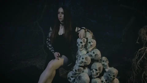 Sexy Ghost Lady Stock Footage ~ Royalty Free Stock Videos | Pond5