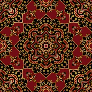 Dark silky pattern. Stock Illustration