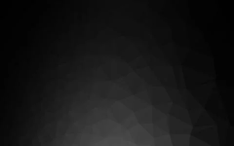 Dark Silver, Gray vector abstract mosaic backdrop. Stock Illustration