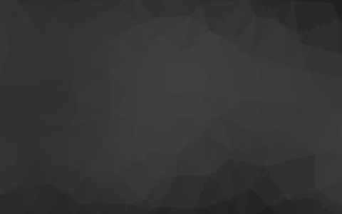 Dark Silver, Gray vector abstract polygonal texture. Illustrazione stock