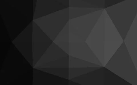 Dark Silver, Gray vector abstract mosaic pattern. Illustrazione stock