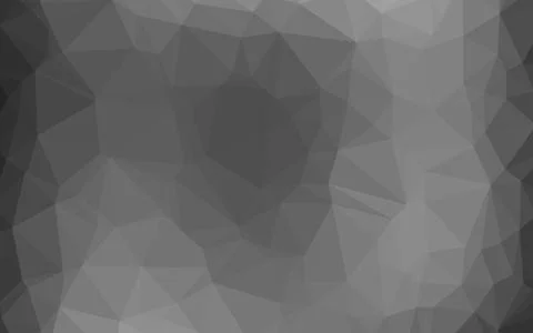 Dark Silver, Gray vector abstract mosaic pattern. Stock Illustration